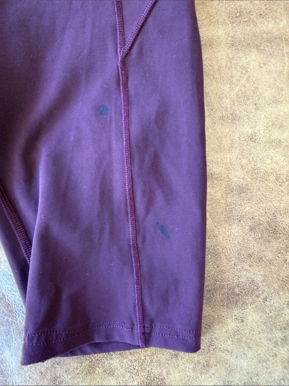 Lululemon In Movement Bike Short Sz 2 Garnet Maroon 2050